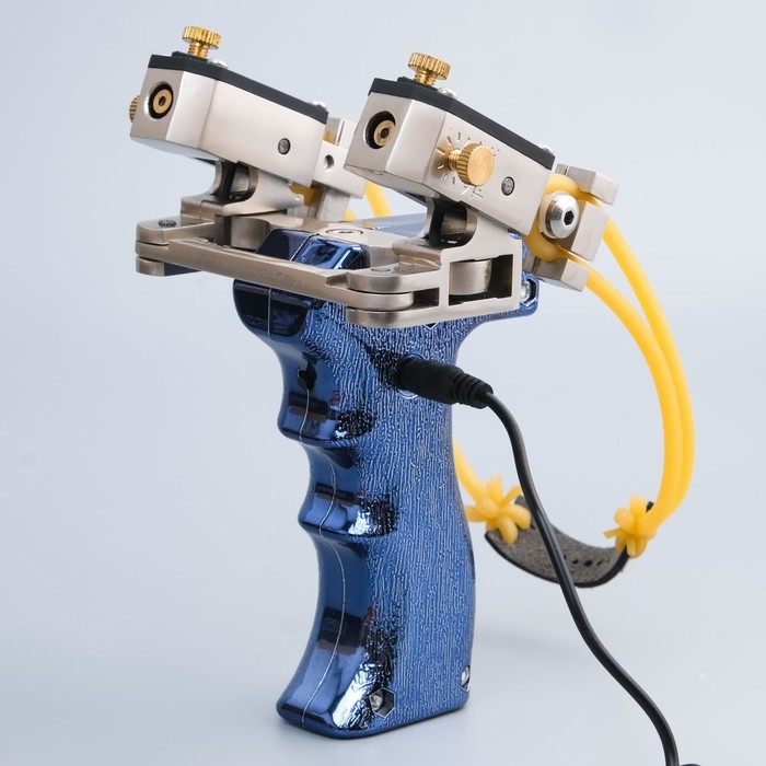 Рогатка металлическая, 3 жгута, лазерным целеуказателем+ заряд.устр-о Рогатка металлическая, 3 жгута, лазерным целеуказателем+ заряд.устр-о