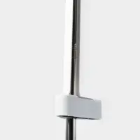 Швабра с отжимом, противоударная, со сгоном, стальная ручка, 2 профессиональные насадки, 36&times;11&times;130 см