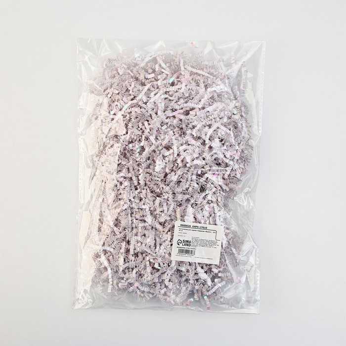 Наполнитель для шаров и подарков, упаковка, «Вьюга» , 15 х 26 см Наполнитель для шаров и подарков, упаковка, «Вьюга» , 15 х 26 см