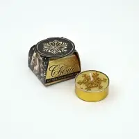 Свечи чайные, новогодний набор 4 шт., 4 см