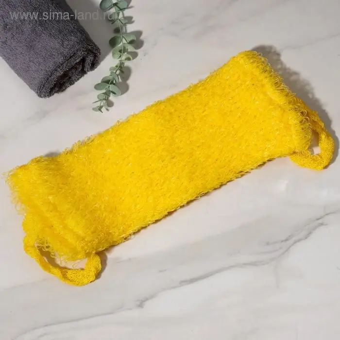 Мочалка для тела Доляна &laquo;Медведь&raquo;, цвет МИКС