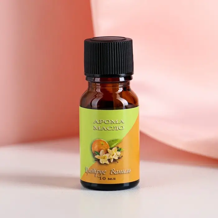 Эфирное масло  Эфирное масло "Цитрус и ваниль", 10 мл, "Богатство Аромата"