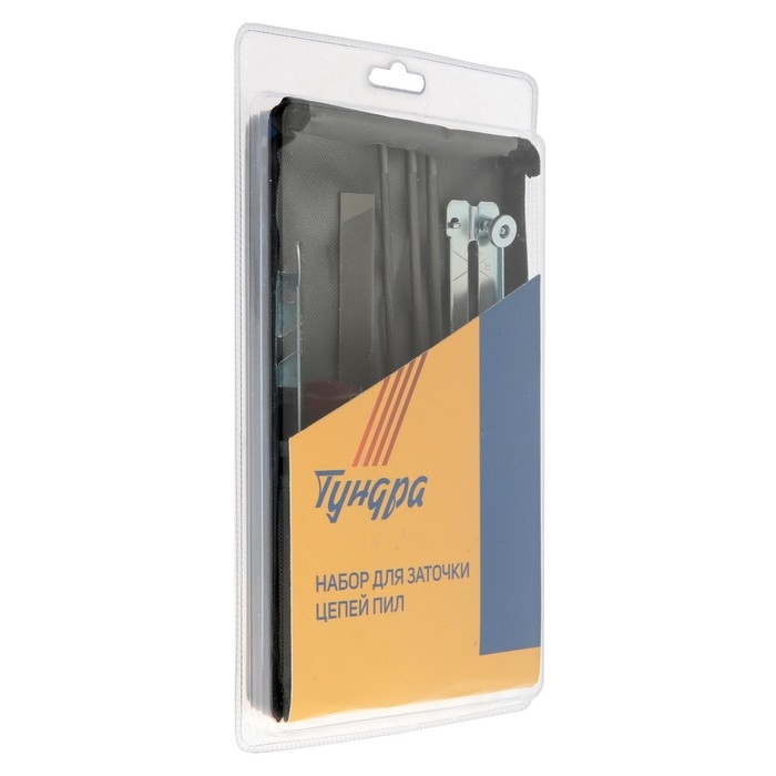 Набор для заточки цепей пил ТУНДРА, сталь ШХ15, шаг 1/4-0.325-3/8 Набор для заточки цепей пил ТУНДРА, сталь ШХ15, шаг 1/4-0.325-3/8", d=4.0-4.8-5.5 мм, плашки   93788