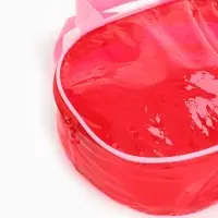 Косметичка-сумка на молнии для бассейна, большая, с ручками, розовая