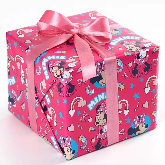 Упаковочная бумага, 70х100 см, Минни Маус