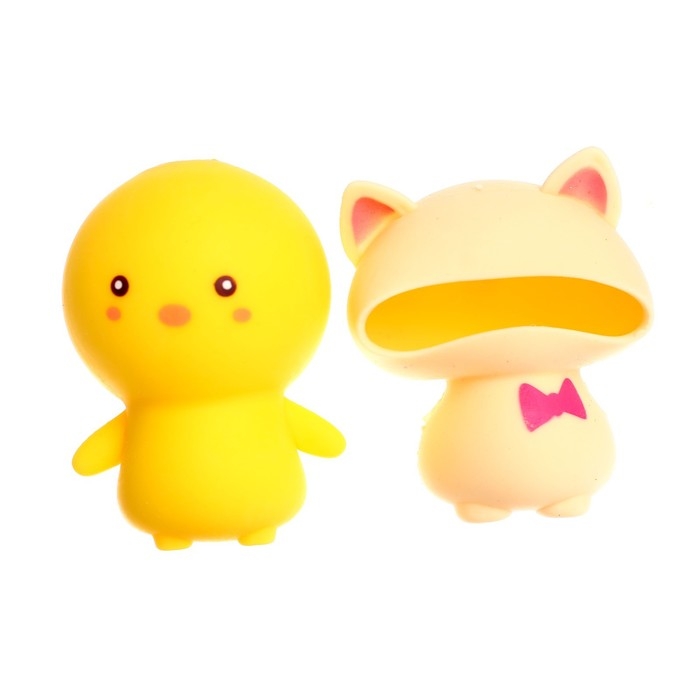 Мялка «Киска» переодевашка, цвета МИКС Мялка «Киска» переодевашка, цвета МИКС