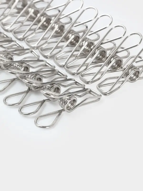 Набор прищепок бельевых металлических 20 шт