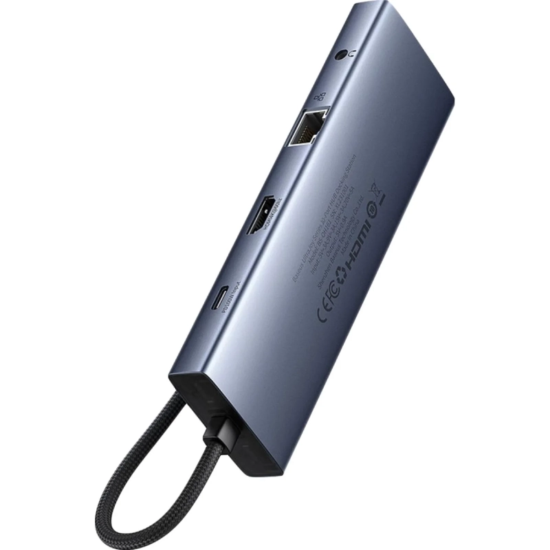 Разветвитель USB Baseus UltraJoy 10-Port Sp.Grey Type-C B0005280C811-00