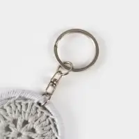 Брелок "Ловец снов" 19 см, цв. серый Брелок "Ловец снов" 19 см, цв. серый