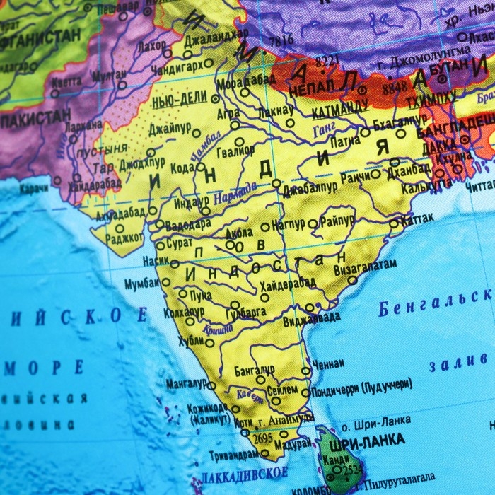 Глобус политический Глобус политический "Глобен", интерактивный, диаметр 320 мм, с подсветкой от батареек, с очками