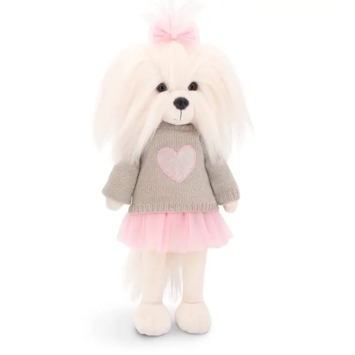 Мягкая игрушка "Lucky Mimi: Розовое сердце", с каркасом, 37 см