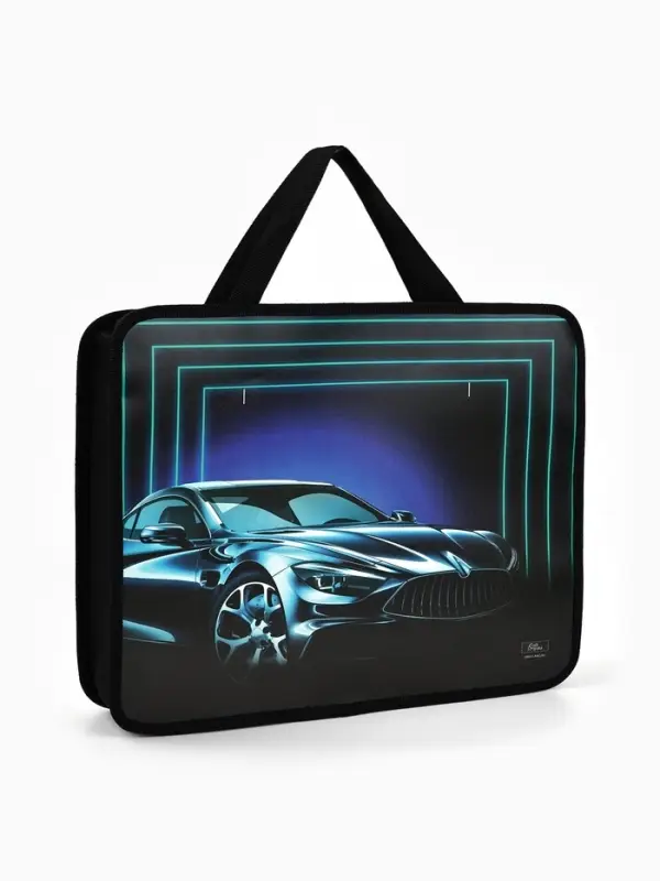 Папка для труда, А4, пластиковая, 33&times;26&times;7.5 см &laquo;Авто&raquo;