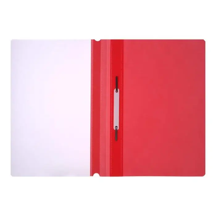 Папка-скоросшиватель Calligrata, А4, 120 мкм, розовая, прозрачный верх Папка-скоросшиватель Calligrata, А4, 120 мкм, розовая, прозрачный верх