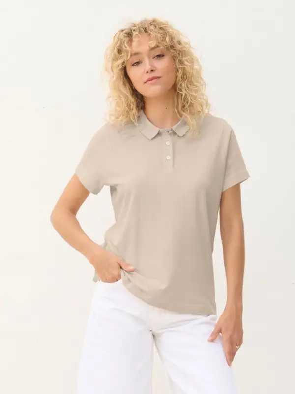 Рубашка поло женская Pulse Women, оранжевая, размер XS