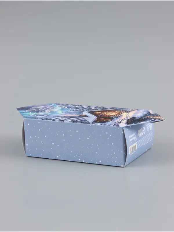 Коробка-конфета, подарочная, самосборная &laquo;Уюта в новом году&raquo;, 9.3&times;14.6&times;5.3 см