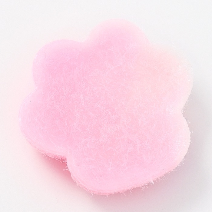 Сквиш антистресс - игрушка «Таба лапка», с пушистой посыпкой, МИКС