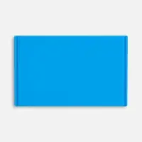 Лейбл из ПВХ Dzeta, XL, голубой