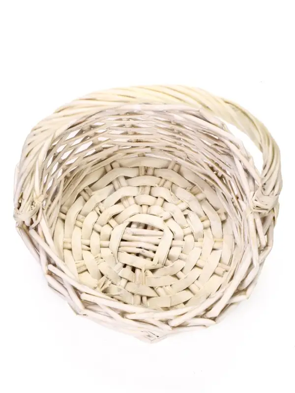 Корзина плетёная для хранения &laquo;Косичка&raquo;, 17&times;17&times;9 см, ручка h=16 см