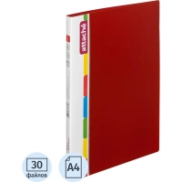 Папка файловая ATTACHE KT-30/07 красная Россия