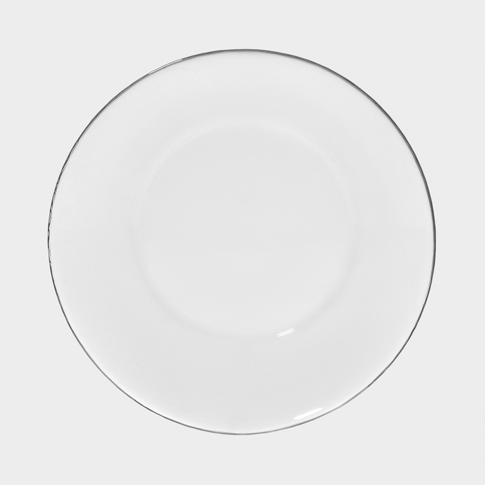 Тарелка стеклянная Invitation, d=22 см Тарелка стеклянная Invitation, d=22 см
