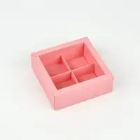 Коробка под 4 конфеты &laquo;Презент&raquo;, 10.5&times;10.5&times;3.5 см