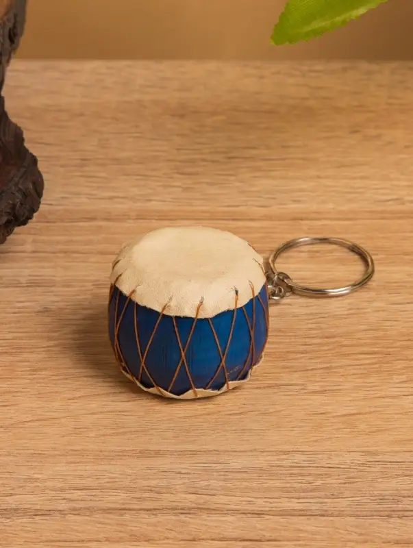 Сувенир брелок &laquo;Барабан&raquo;, 3.5&times;3.5&times;3 см, махагон, МИКС