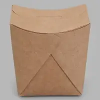 Коробка для лапши &laquo;ВОК&raquo; сборная, крафтовая, 10&times;10&times;10.5 см