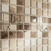 Вешалка настенная тм VETTA, 6 крючков, металл, 32,5х5х3,5см