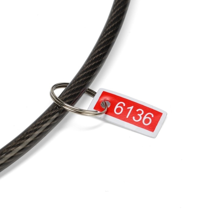 Замок навесной велосипедный ТУНДРА, кодовый, 6х650 мм Замок навесной велосипедный ТУНДРА, кодовый, 6х650 мм