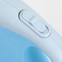 Рулетка - поводок для собак, лента 3 метра, голубая