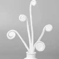 Синельная проволока, набор 90 шт., белая, 30 см