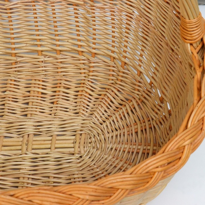 Корзина «Боровичок», 15 л, дно - 34х21, верх - 43х33, H= 19(37) см Корзина «Боровичок», 15 л, дно - 34х21, верх - 43х33, H= 19(37) см