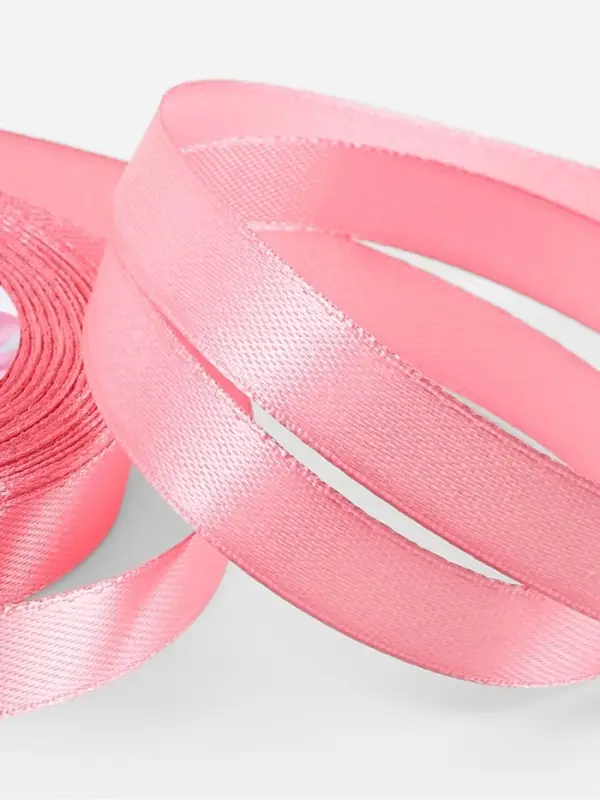 Лента атласная, 12 мм, 23±1 м, пурпурно-розовая №170 Лента атласная, 12 мм, 23±1 м, пурпурно-розовая №170