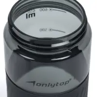 Бутылка для воды Onlytop, 650 мл, чёрная
