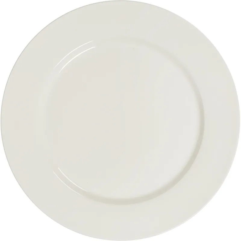 Тарелка Makalu, D267мм, фарфор, белая 6шт/уп