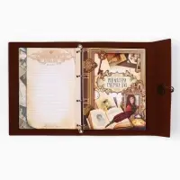 Родословная книга &laquo;Наш род&raquo;, 56 листов, коричневый, 35&times;23.5 см