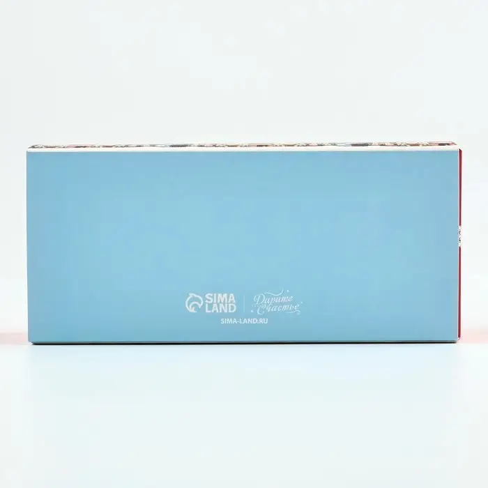 Коробка под 3 конфеты с ячейками «Новогодние истории», 13.3 х 3.3 х 5.8 см