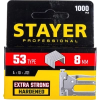 Скобы для степлера 8 мм тип 53 1000 шт STAYER 3159-08_z02