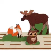 Головоломка Лесная мастерская &laquo;Повтори по образцу. Лес&raquo;