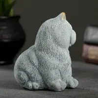 Фигурка гипс &laquo;Кот сидит&raquo;, серо-голубой, 10&times;9&times;11 см