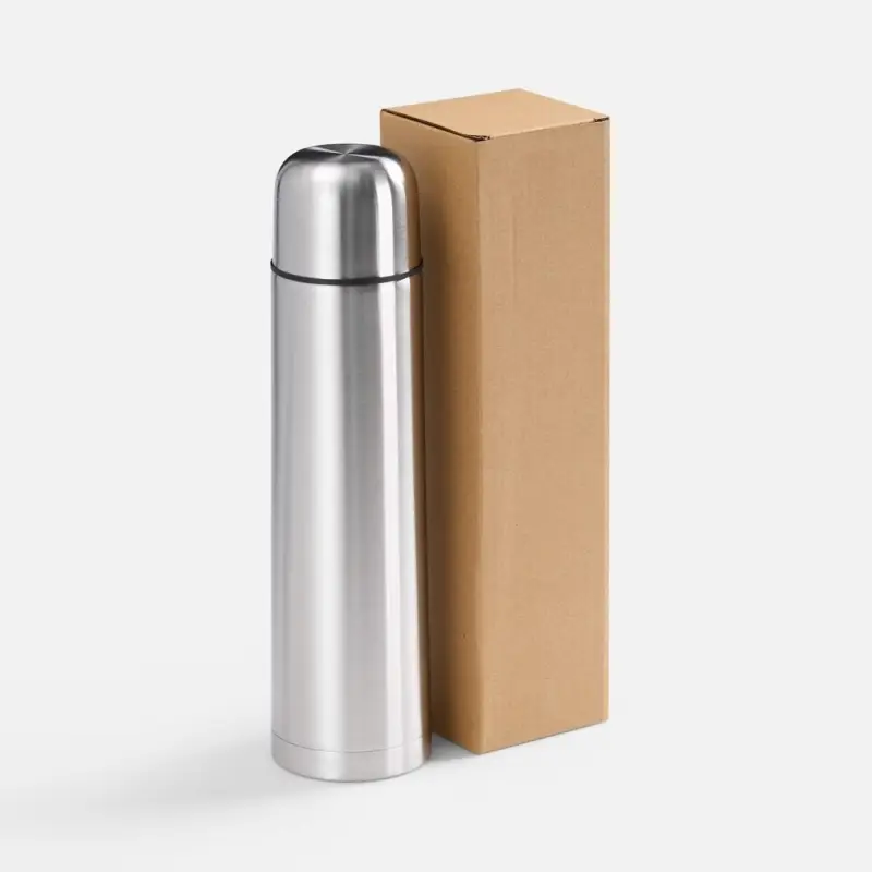 Термос Plain 1000, ver.2, серебристый Термос Plain 1000, ver.2, серебристый