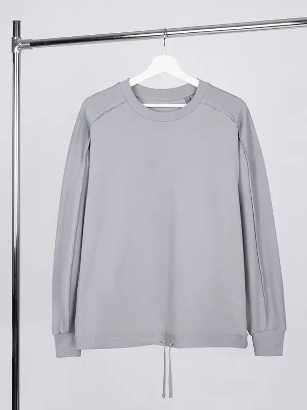 Свитшот унисекс Vozduh, светло-серый, размер XS/S Свитшот унисекс Vozduh, светло-серый, размер XS/S