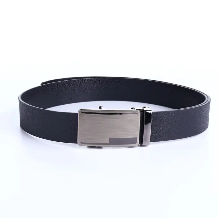 Ремень мужской &laquo;Великан&raquo; для полных, ширина 3.5 см, пряжка автомат, чёрный