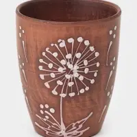 Стакан &laquo;Одуванчик&raquo;, 300 мл, красная глина