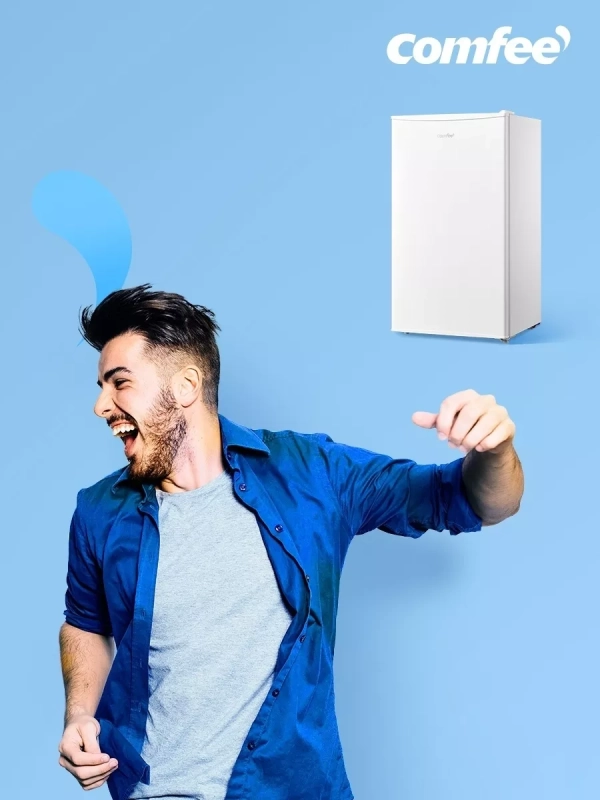 Холодильник RCD98WH1R, LED, GMCC, 66 л, однокамерный, белый Холодильник RCD98WH1R, LED, GMCC, 66 л, однокамерный, белый