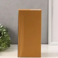 Фигура полистоун &laquo;Серебряная такса&raquo;, бисерный, 8.5&times;7&times;20 см