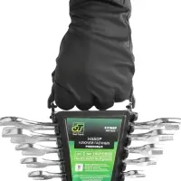 Набор ключей гаечных рожковых на держателе (6-22 мм) (8 предметов) JT KJ1N8P