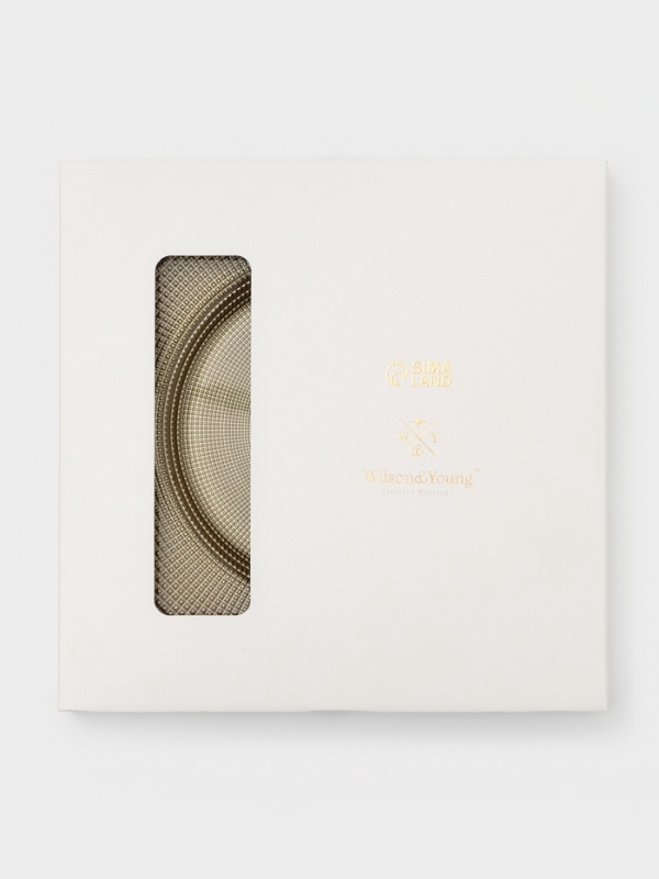 Тарелка подстановочная "Brick" 33 см, цвет зеленый