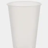 Стаканы одноразовые Bubble cup, набор 25 шт., 375 мл, d=9 см, h=10.4 см, пластик, матовые, прозрачные