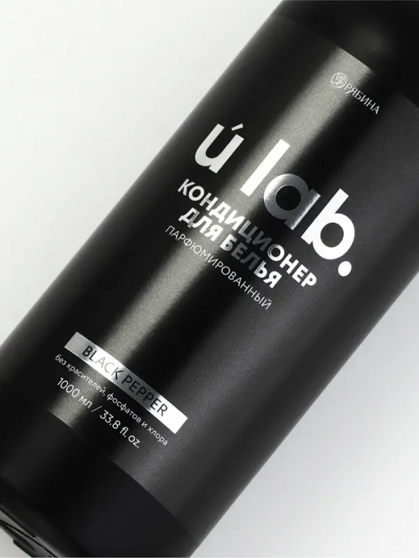 Кондиционер для белья парфюмированный Black pepper, 1000 мл, ULAB